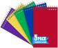 Lot de 5 Carnets de Notes � Spirales 7,6 x 12,7 cm   coloris assortis