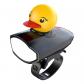 Klaxon et Phare V�lo 3 Modes d'�clairage Lampe Torche S�curit� Sir�ne   Noir