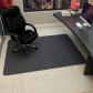 Tapis de protection de sol antid�rapant pour fauteuil roulant de bureau 90x120cm