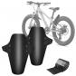 Lot de Garde Boue pour V�lo Avant et Arri�re L�ger et A�rodynamique   Noir