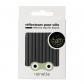 R�flecteurs pour Roues de V�lo Gris Anthracite R�flexion � 360� 12 Pi�ces