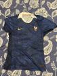 Nike France maillot de football ext�rieur manches courtes bleu