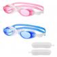 2 Pi�ces Lunette Piscine Enfant avec Bo�te de Rangement Lunettes   Rose, Bleu