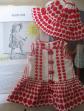 Robe et chapeau  Fran�oise poup�e Modes et travaux JUILLET 1958