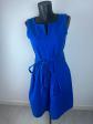 Robe 1.2.3 Paris Bleu Roi Sans Manches   Taille 40