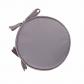 Coussins de Chaise de Jardin Ronds de Si�ge Tabouret de Bistro   Gris Clair