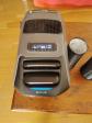 EcoFlow climatiseur portatif gris-noir avec 2 conduits et batterie (bloc)