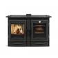 Nordica Extraflame Cuisini�re � Bois 12kw Noir ALASKA.16NOIRE