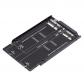 Bo�tier SATA 22 Broches Vers Mac Air Pro Retina 2,5'' SSD   Noir Cuivre