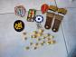 Lot Militaria Croix Combattant Volontaire 1914 1918 Boutons Insignes Marine