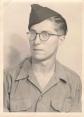 ANCIENNE PHOTOGRAPHIE MILITARIA PORTRAIT JEUNE SOLDAT A LUNETTE