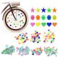 Lot de 144 Lumi�res pour Rayons de V�lo Multicolores avec Perles   Clips