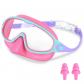 Lot de 2 Lunettes de Natation pour Homme et Femme   Rose