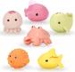 Jouets De Bain Pour B�b� Anti Moisissures   Lot De 6 Jouets De Bain Sans Trous,