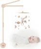 Support Mobile Bebe Bois, Bras Mobile Rotatif, Base En Forme D'Ours, Adapt� Aux