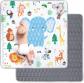 Tapis De Jeux Bebe, Antid�rapant Tapis Rampant B�b� 127X127Cm, Animaux Tapis De