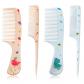 4 Pi�ces Brosse Cheveux Enfant Peigne Bebe a Queue Plastique Multicolore1