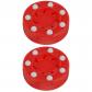 Lot de 2 Rollers de Hockey en Plein Air Puck Street Int�rieur Rouge 42Y09007IZ