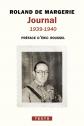 Journal 1939 1940 XXe si�cle Roland de Margerie Fran�ais