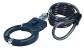 Verrouillage de Trottinette �lectrique Menottes et C�ble Spiral� Noir