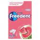 Lot de 4  Freedent chewing gum  sans sucres go�t past�que  watermelon 70g