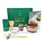 Set de Matcha de Qualit� Sup�rieure Accessoires Faits � la Main   Noir - Vert