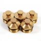 5 Buses de Brumisation en Laiton Jet Pulv�risation 2 x 2.2 cm Dor�e EZH JYB00237