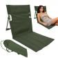 Support Dorsal pour la Plage Chaise avec Dossier Vert