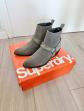 Bottines santiag Superdry Carter Chelsea gris