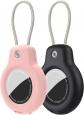 Compatible avec Apple AirTag Pendentif Support S�curis� avec C�ble 1-2