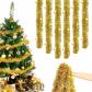 Guirlandes de No�l 12 m Dor�es D�coration de Sapin Lot de 6
