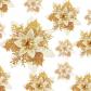 Fleurs de Poinsettia Artificielles � Paillettes de No�l D�corations 24 Pcs