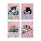 Lot de 4 Posters Chats Lisant des Livres Vintage pour Bureau D�coration 20�25