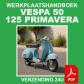 Werkplaatshandboek Vespa 50 - 125 Primavera 1960 1970 Reparatie CD PDF NL