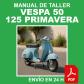 Manual de Taller Vespa 50 - 125 Primavera 1960 1970 Reparacion CD PDF ES
