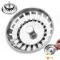 Filtre Evier Cuisine Bouchon Diam�tre 8cm Acier Inoxydable 1 Pi�ces