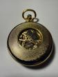 Montre De Gousset M�canique De Style Squelette   Bo�tier Dor�   Style Antique