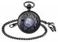 Montre de Poche M�canique Homme R�tro Ajour�e de Style Blue