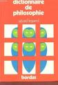 DICTIONNAIRE DE PHILOSOPHIE., LEGRAND GERARD