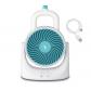 P206RAF202 Mini Ventilateur USB avec �clairage LED Climatiseur de Table Blanc