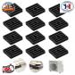 Amortisseurs de Vibrations Climatiseur, 12 Coussinets Caoutchouc Anti Bruit