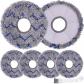 Chiffon de Nettoyage de Rechange pour Ecovacs Deebot X1 Omni - X1 E Lot de 6