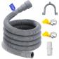 Tuyau Vidange Machine a Laver 0.5-1-1.5-2-2.5-3-4-5-6-7M Convient � 4 Tailles