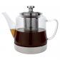Th�i�re � Poser Infuseur et Base en Acier Inoxydable R�sistant 1 l argent�