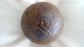 1 boule de petanque   JB petanque   705 gr   D = 74 mm   rouille