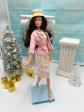 Poup�e Mannequin corps articul� relook�e    Tenue de soir�e offerte