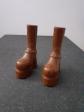 Bottes Poup�e Bratz Yasmin   First Edition (2001)   Chaussures Plateforme Marron