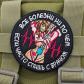 Patch Russe M�decine Militaire Pin Up Infirmi�re ECG Brod� Rond 8 cm Insigne HL