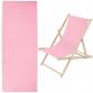 1 Pi�ce de Rechange pour Chaise de Plage en Toile 435 x 1165 mm en Tissu Rose