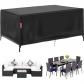 Housse Table de Jardin Bache de Protection Exterieur 170X96X70cm Noir